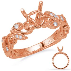 Rose Gold Engagement Ring