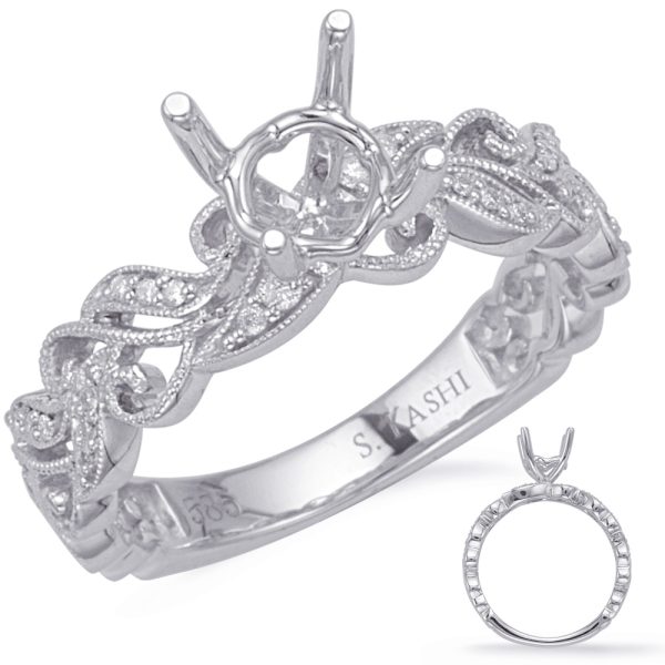 White Gold Engagement Ring