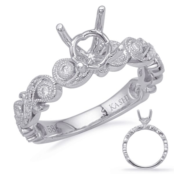 White Gold Engagement Ring