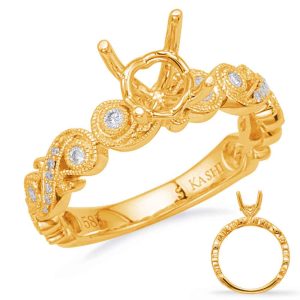 Yellow Gold Engagement Ring