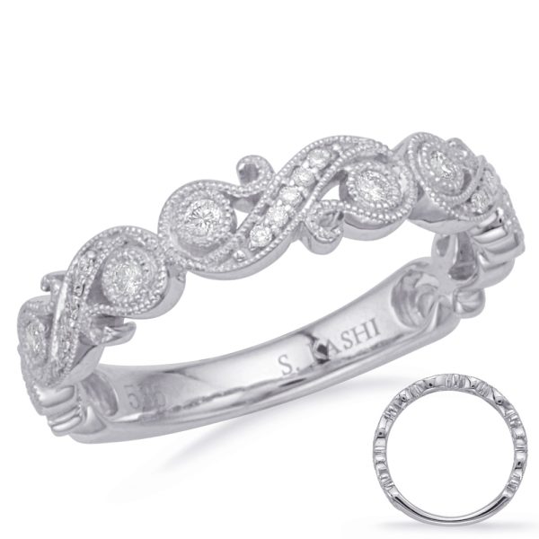 White Gold Matching Band