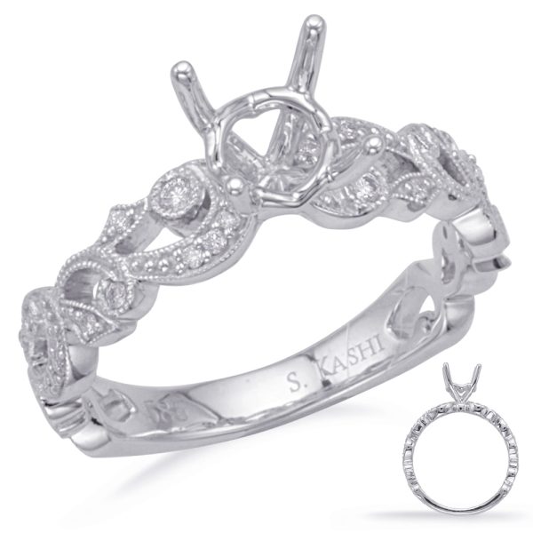 White Gold Engagement Ring