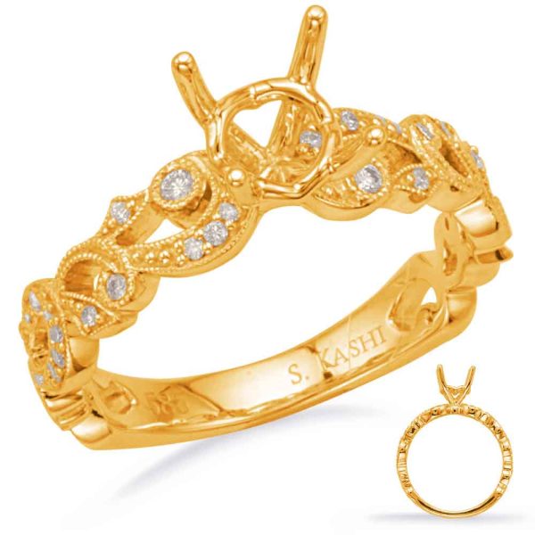 Yellow Gold Engagement Ring