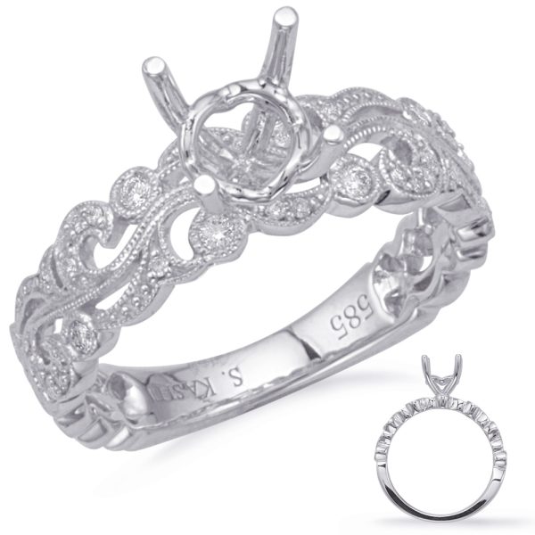 White Gold Engagement Ring