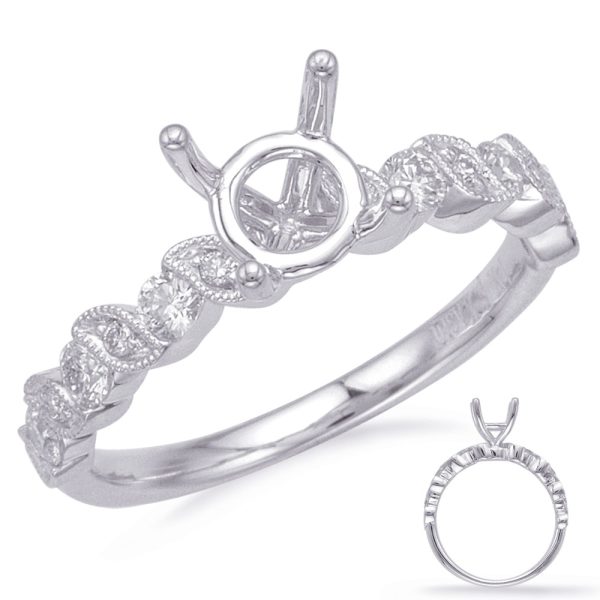 White Gold Engagement Ring