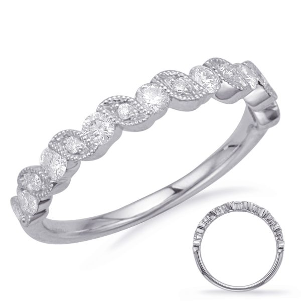 White Gold Matching Band