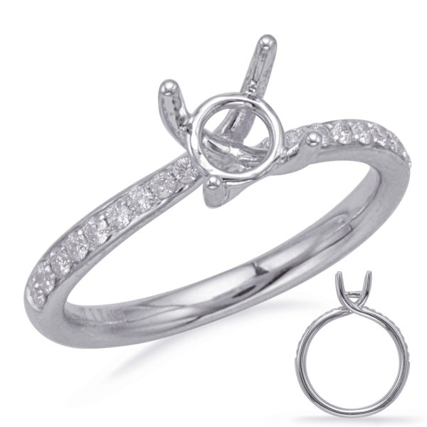 White Gold Engagement Ring