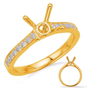 Yellow Gold Engagement Ring