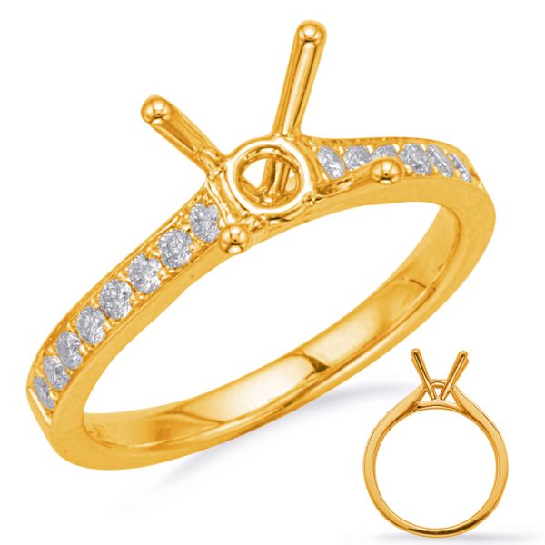 Yellow Gold Engagement Ring