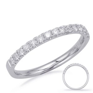 White Gold Matching Band White Gold Matching Band