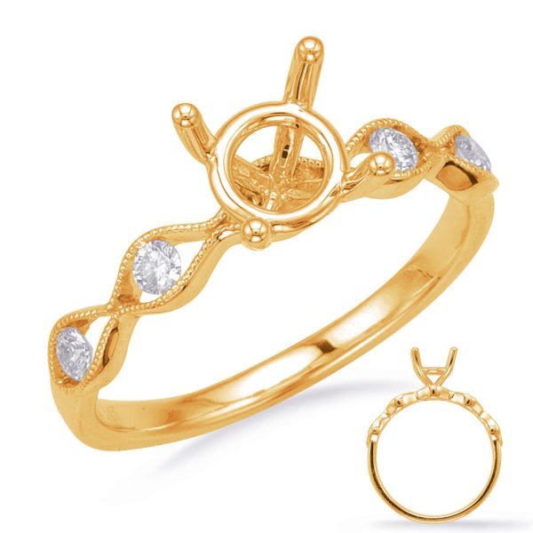 Yellow Gold Engagement Ring