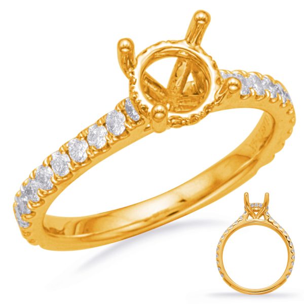 Yellow Gold Engagement Ring