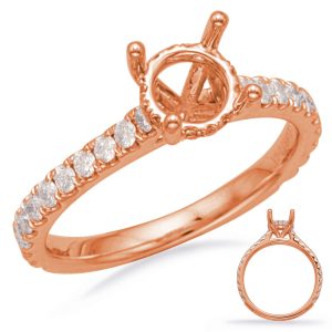 Rose Gold Engagement Ring