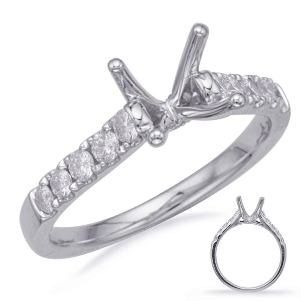 White Gold Engagement Ring
