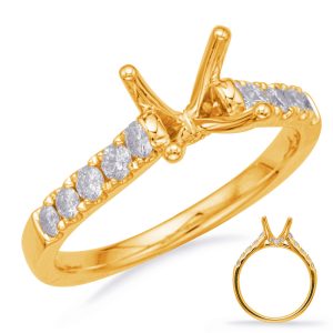 Yellow Gold Engagement Ring