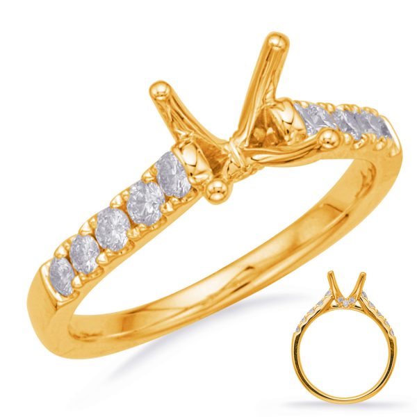 Yellow Gold Engagement Ring