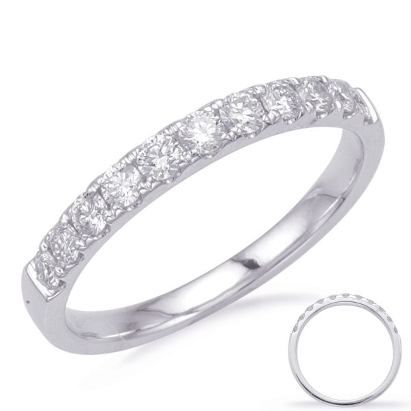 White Gold Matching Band