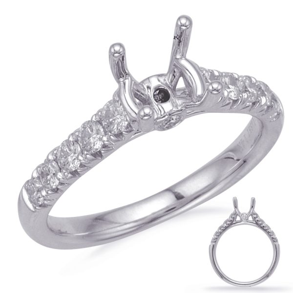 White Gold Engagement Ring