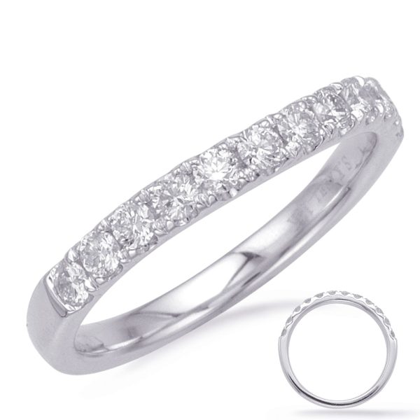 White Gold Matching Band