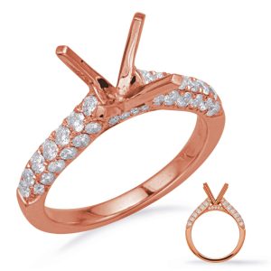 Rose Gold Engagement Ring