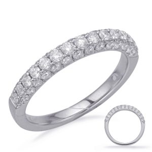 White Gold Matching Band
