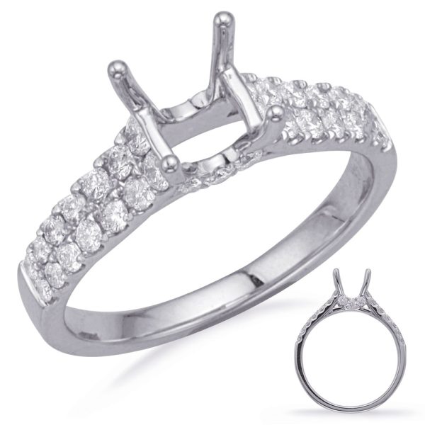 White Gold Engagement Ring