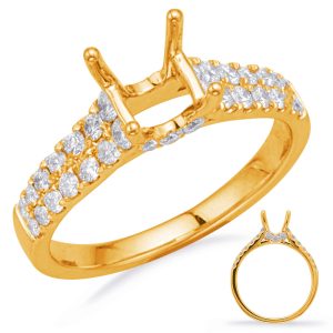 Yellow Gold Engagement Ring
