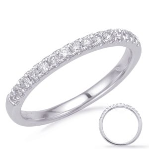 White Gold Matching Band White Gold Matching Band