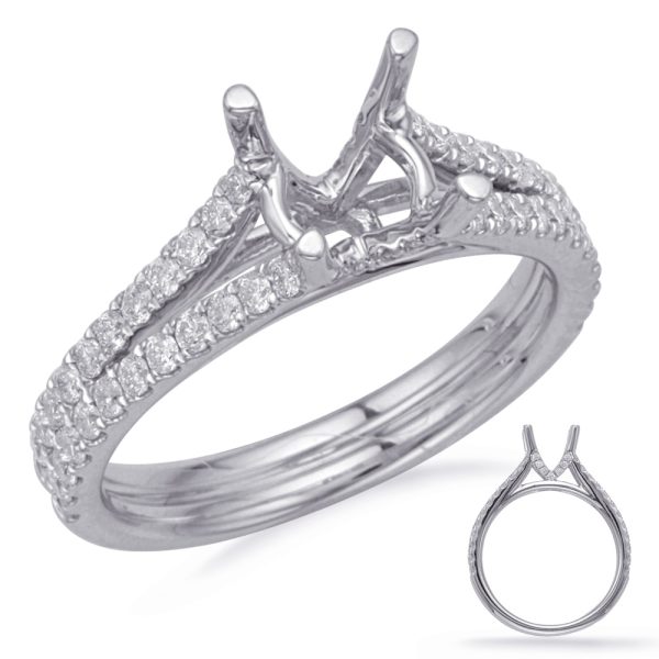 White Gold Engagement Ring