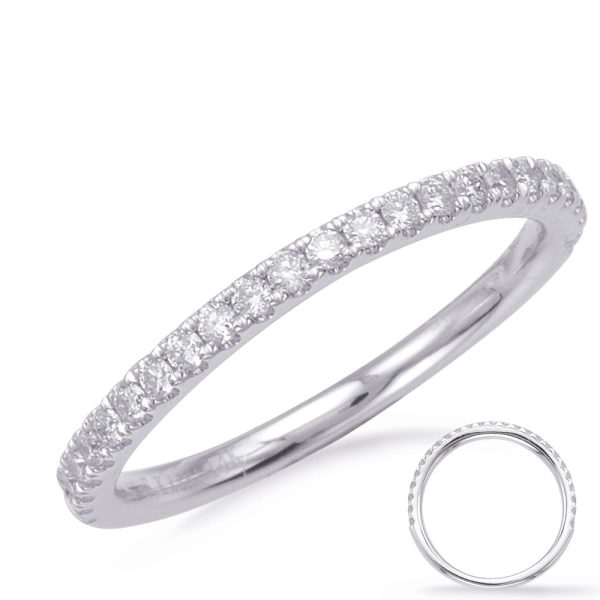 White Gold Matching Band