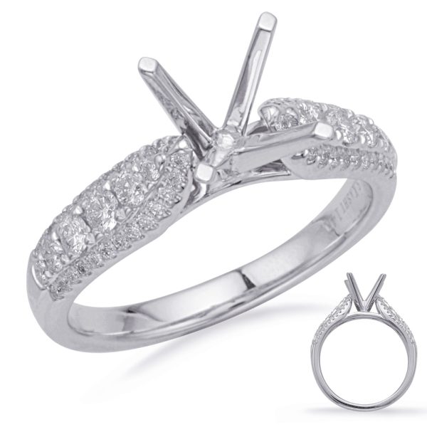 White Gold Engagement Ring