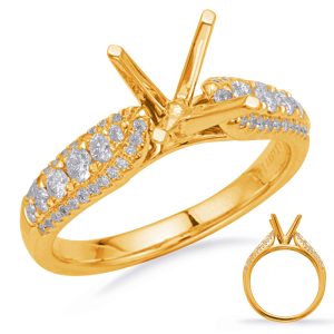 Yellow Gold Engagement Ring