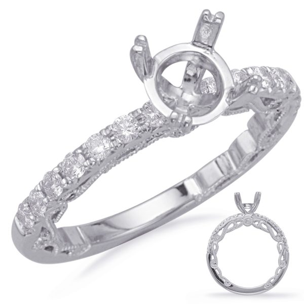 White Gold Engagement Ring