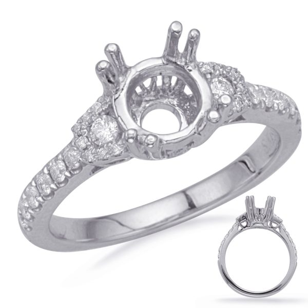 White Gold Engagement Ring