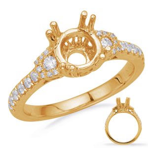 Yellow Gold Engagement Ring