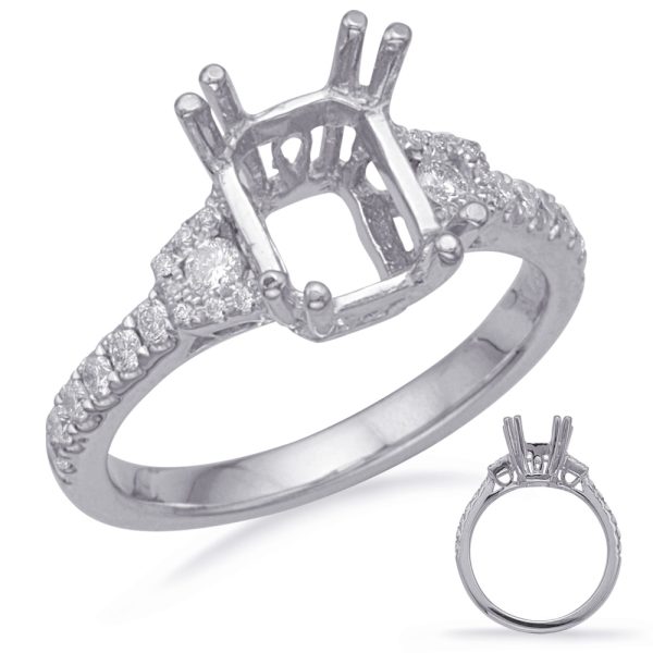 White Gold Engagement Ring