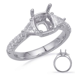 White Gold Engagement Ring
