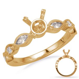 Yellow Gold Engagement Ring Yellow Gold Engagement Ring