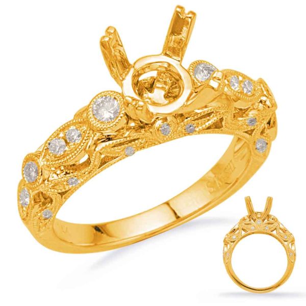 Yellow Gold Engagement Ring