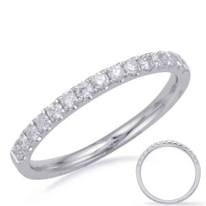 White Gold Wedding Band White Gold Wedding Band