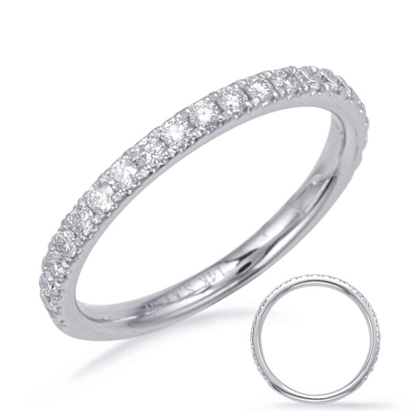 White Gold Wedding Band