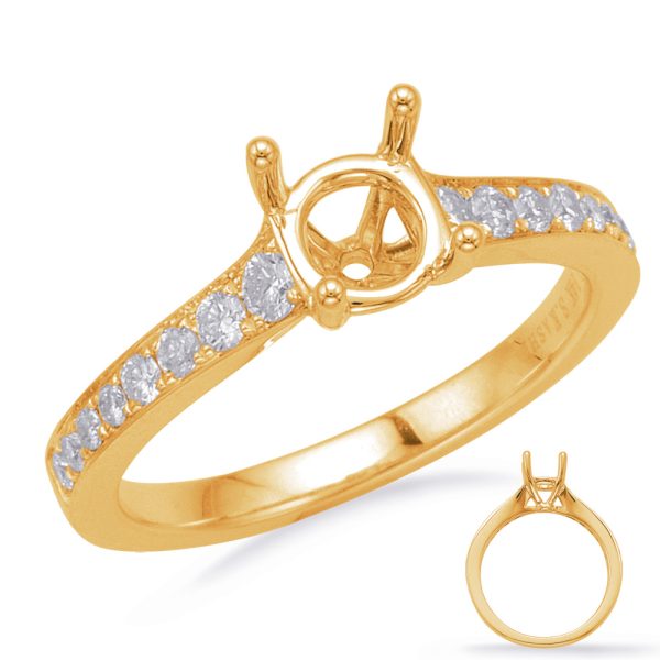Yellow Gold Engagement Ring