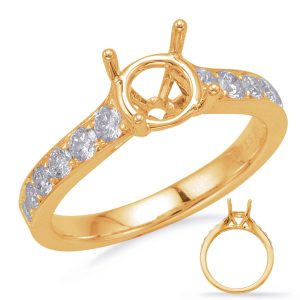 Yellow Gold Engagement Ring