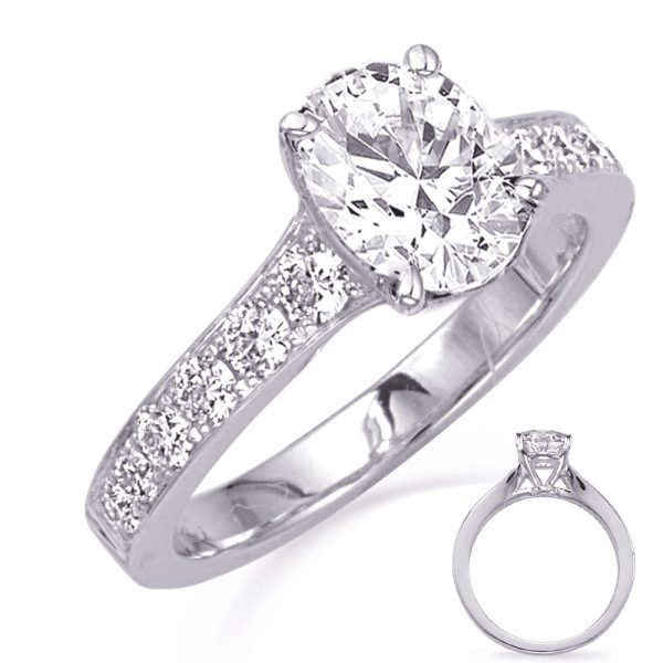 White Gold Engagement Ring