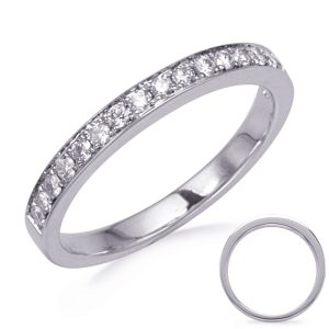 White Gold Wedding Band White Gold Wedding Band