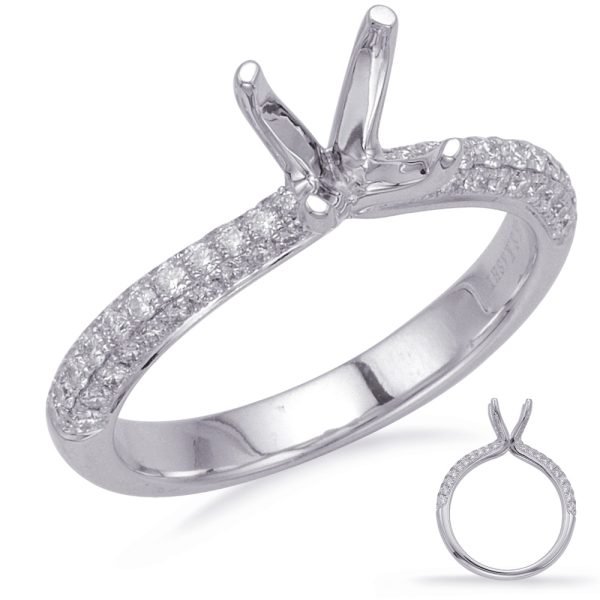 White Gold Engagement Ring