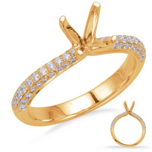 Yellow Gold Engagement Ring Yellow Gold Engagement Ring