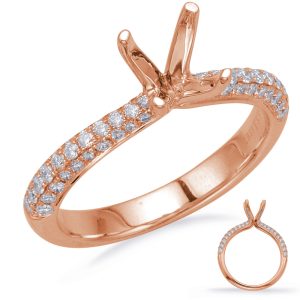 Rose Gold Engagement Ring