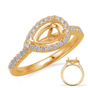 Yellow Gold Engagement Ring