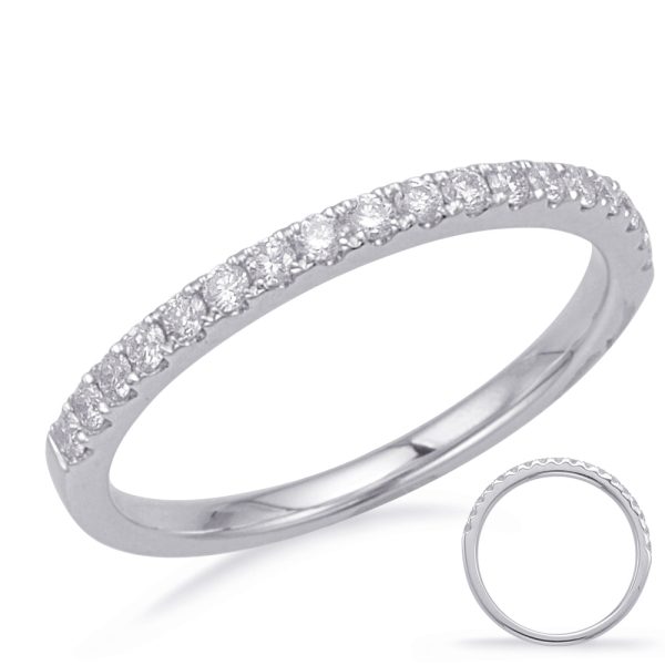 White Gold Matching Band